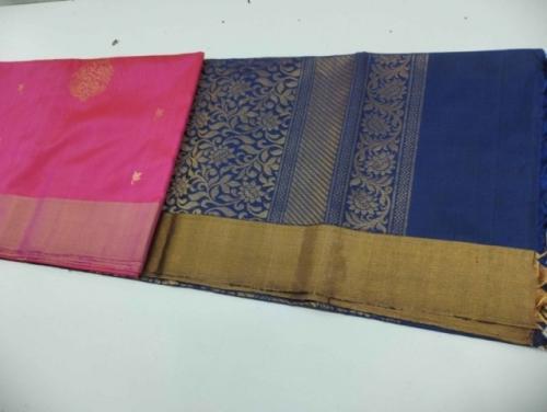 SOFT SILK SAREE WITH BLOUSE